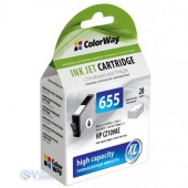  ColorWay HP 655 Black (CZ109AE) DJ 4615/4625/3525/5525 (CW-H655B)   